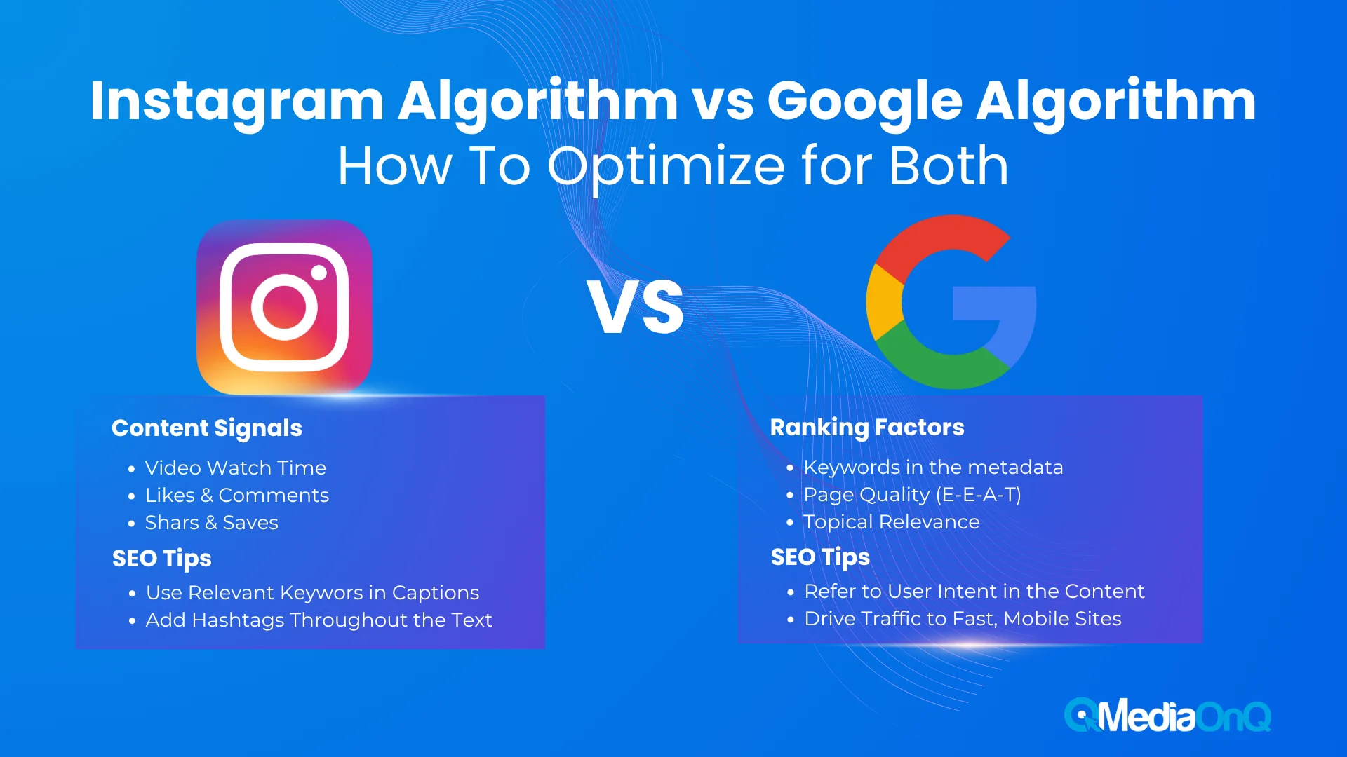 Instagram Algorithm vs Google Algorithm - How to Optimize for Both